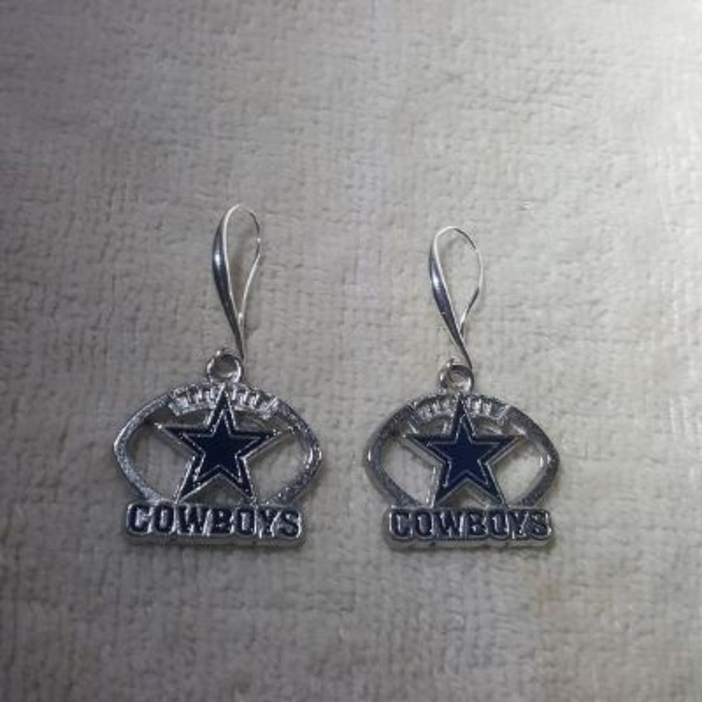 Dallas Cowboys Dangle Earrings